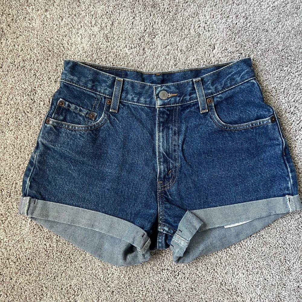 Levi's Vintage High Waist Denim Shorts